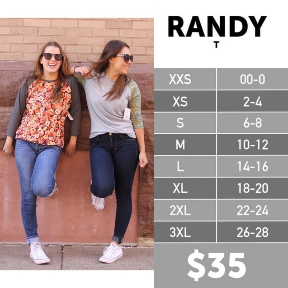 Floral LuLaRoe Randy - Picture 4 of 7